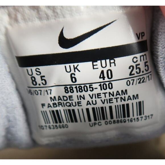 Nike Shoes Womens 8.5 Athletic Sneaker Flex Experience RN 6 Run Cross Train Grey - Picture 13 of 14